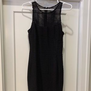 White House Black Market Black Sleeveless Dress